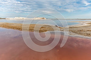 Salt exploitation in the village of Salin de Giraud near the mouth of the Grand Rhone