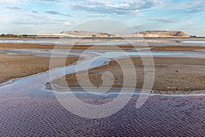 Salt exploitation in the village of Salin de Giraud near the mouth of the Grand Rhone