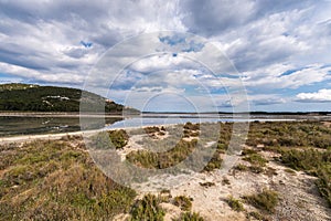 Salt extraction plant at Salinas, Ibiza