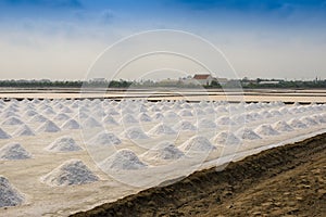 Salt farming in Thailand