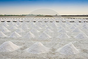 Salt farming in Thailand