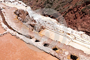 The salt flats of Maras