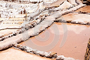 The salt flats of Maras