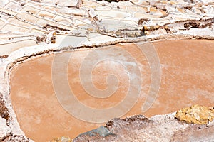 The salt flats of Maras