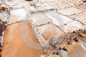 The salt flats of Maras