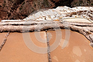 The salt flats of Maras