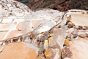 The salt flats of Maras