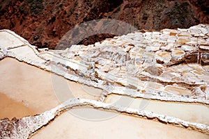 The salt flats of Maras