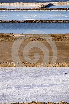 Salt Lake Afrera aka Lake Afdera or Giulietti or Egogi , Danakil Afar, Ethiopia