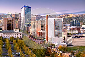 Salt Lake City, Utah, USA Financial District
