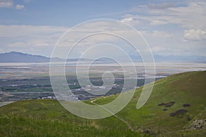 The salt lake city valley trail