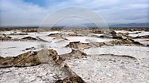 Salt Lake Karum aka Assale or Asale , Danakil Afar Ethiopia