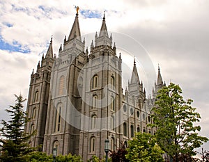 Salt Lake Mormon Temple photo