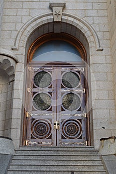 Salt Lake Temple Door