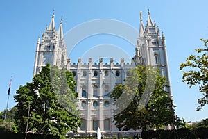 Salt Lake Temple in Salt Lake City