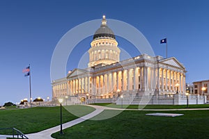 Salt Lake, Utah, USA at the Utah State Capitol