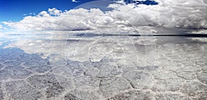 Salt Lake Uyuni bolivia - panorama
