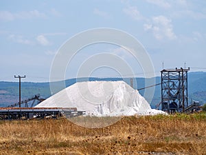 Salt mine on Lesbos