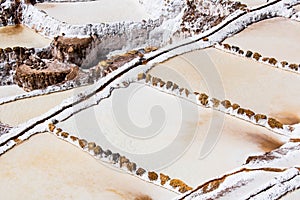 Salt Mines in the Sacred Valley of the Incas