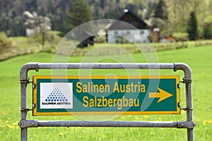 Salt mining in Bad Ischl, Austria, Europe