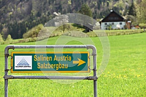 Salt mining in Bad Ischl, Austria, Europe