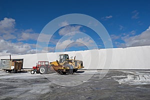 Salt mining equipment