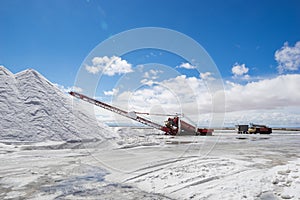 Salt mining equipment