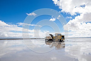 Salt mining equipment