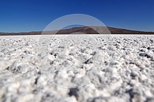 Salt Pan in the Atacama desert photo