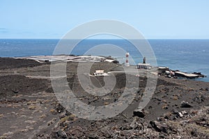 Salt pans of Fuencaliente at La Palma, Canary islands