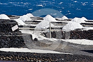 Salt pans of Fuencaliente, La Palma island