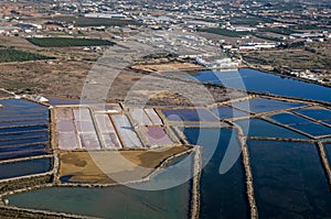 Salt Pans, Olhao, Portugal