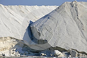 Salt pans of Salin de Giraud, Arles (Commune), Bouche-du-RhÃ´ne