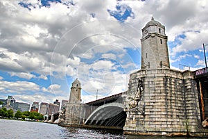 Salt and pepper bridge in Boston Massachusetts