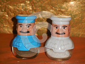 Salt and pepper shakers