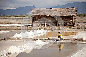 Salt plains of Sumbawa