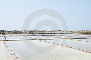 Salt plantations, Vietnam