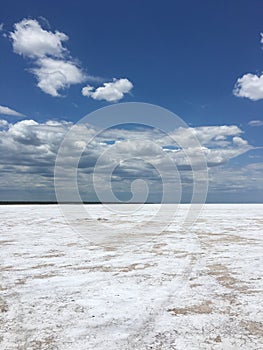 Salt pond photo