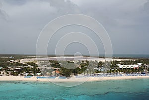 Salt ponds at Grand Turk & Caicos