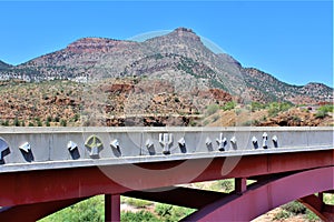 Salt River Canyon, within the White Mountain Apache Indian Reservation, Arizona, United States