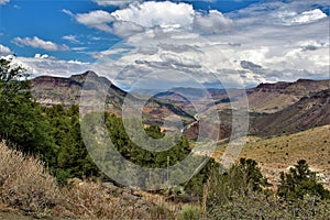 Salt River Canyon Wilderness Area, Tonto National Forest, Gila County, Arizona, United States