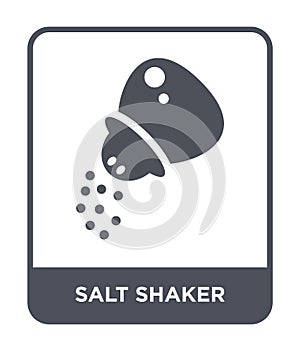 salt shaker icon in trendy design style. salt shaker icon isolated on white background. salt shaker vector icon simple and modern