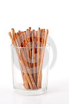 Salt Sticks in a Glass