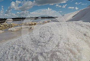 Salt works exploitation in mallorca