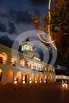 The Salta Cabildo, a colonial building in Salta, Argentina,The Cabildo de Salta, photo