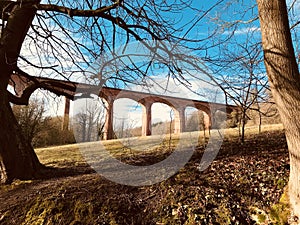 Saltburn railway line, Saltburn, UK