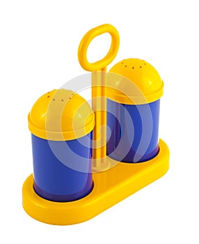 Saltcellar and pepperbox