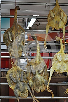 Salted chicken and ducks