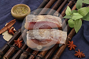 Salted fish is a dry food popular in thailand