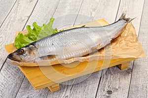 Salted herring fish
